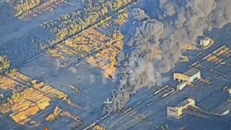 Nga tập kích phá hủy đoàn tàu chở nhiên liệu của Ukraine
